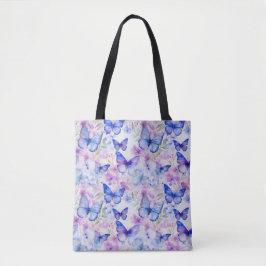Tote Bag com borboletas design