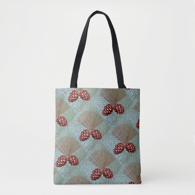 Tote Bag com impressão de pinho Ponderosa (Frente)