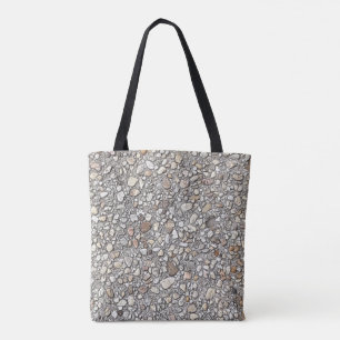 Tote Bag com Rocky Beige Design