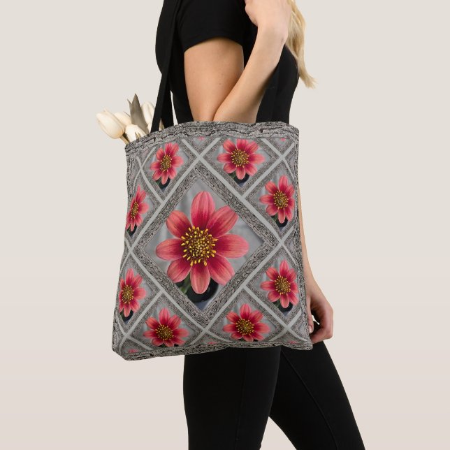 Tote Bag com Sienna Dahlias (Close Up)
