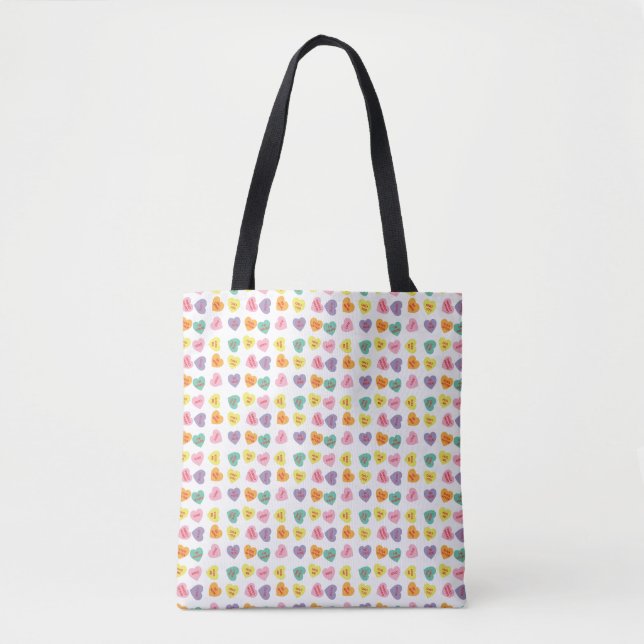 Tote Bag Corações de Conversa (Frente)