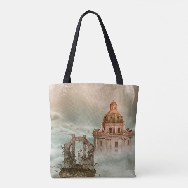 Tote Bag de Arquitetura Histórica - Viagem Elegant (Verso)