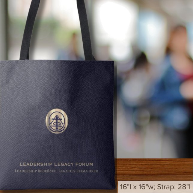 Tote Bag de Conferência Elegante (Criador carregado)