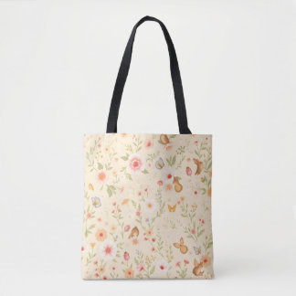Tote Bag de Cottagecore Feminina e Funcional