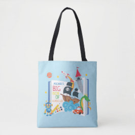 Tote Bag de Livro de Meninos Whimsical