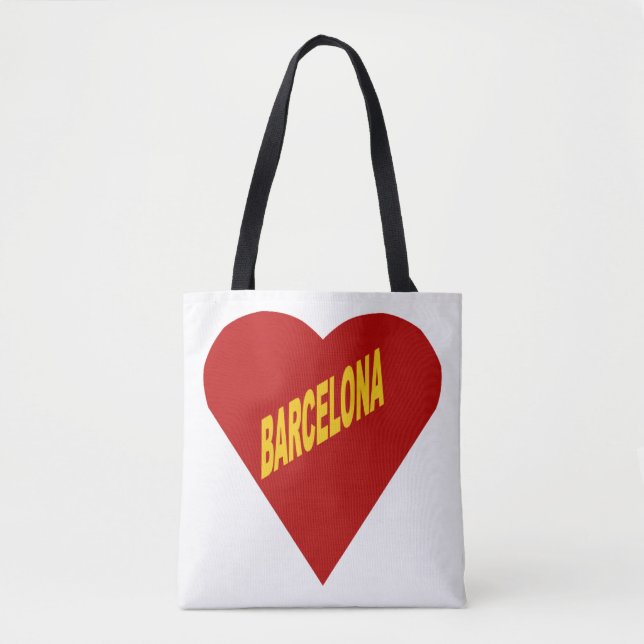 Tote bag d'épaule  BARCELONA (Frente)