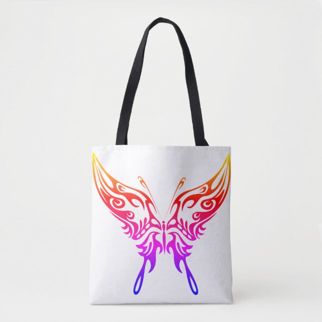 Tote Bag, design 'Butterfly Aura', mulheres (Frente)