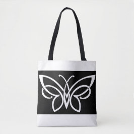 Tote Bag, design 'TribalButterfly'
