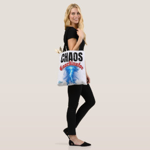 Tote Bag do Coordenador de Caos   Engraçado Mãe e 