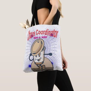 Tote Bag do Coordenador de Caos - Saco Engraçado R