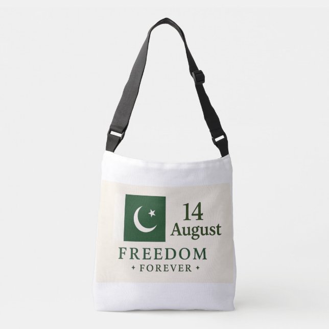 Tote Bag do Dia da Independência do Paquistão - 14 (Frente)