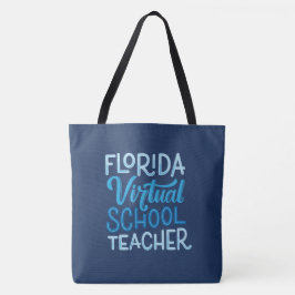 Tote Bag do Professor de Escola Virtual da Flórida