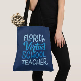 Tote Bag do Professor de Escola Virtual da Flórida