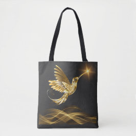 Tote Bag Dourado Hummingbird