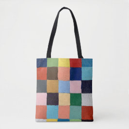 Tote Bag em Design Funky Squares