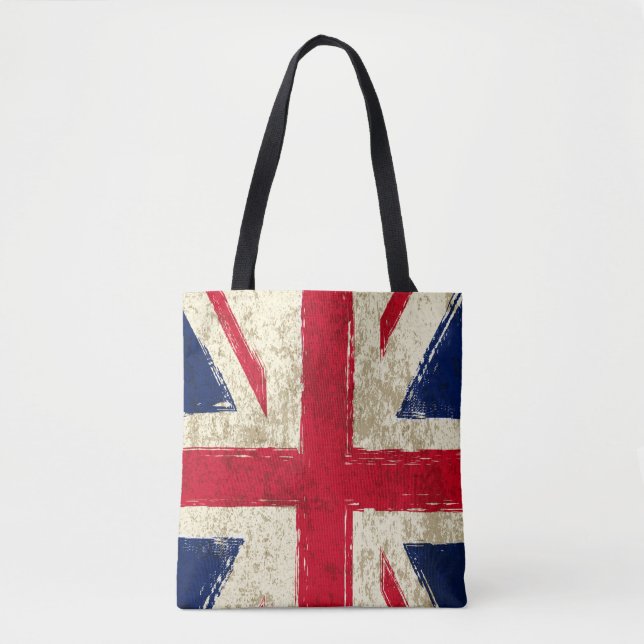 Tote bag femme. Drapeau Anglais (Frente)