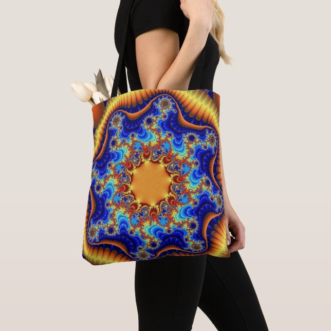 Tote Bag Fractalscope Celestial (Close Up)