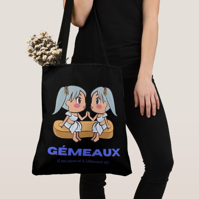 Tote Bag Gémeaux (Close Up)