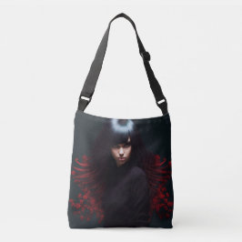 Tote Bag girl black hair
