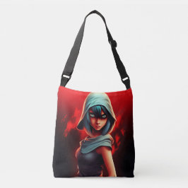 Tote Bag girl blue hat