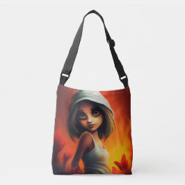 Tote Bag Girl white sweater