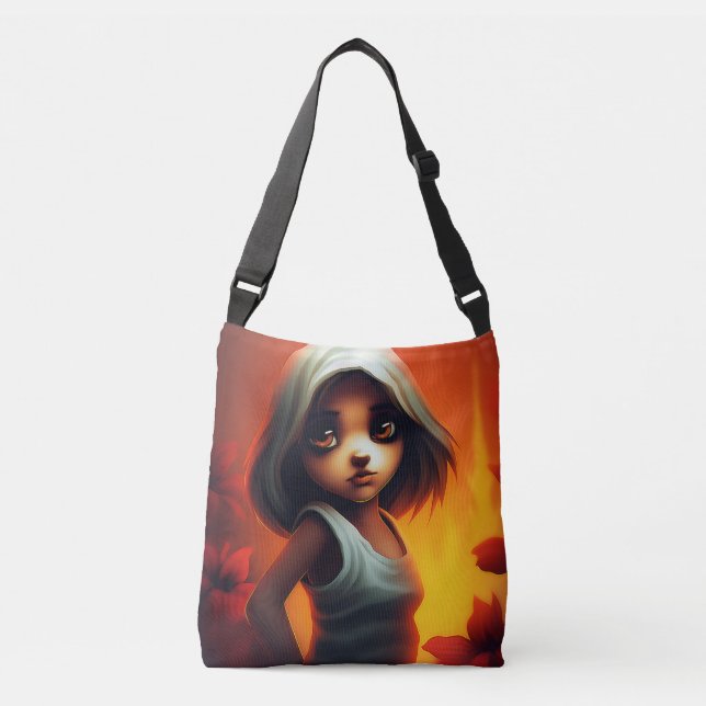 Tote Bag Girl white sweater (Frente)