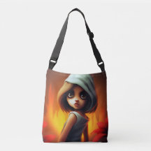 Tote Bag Girl white sweater