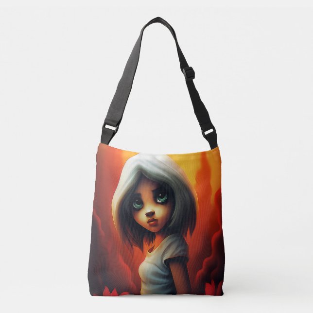 Tote Bag Girl white sweater (Frente)