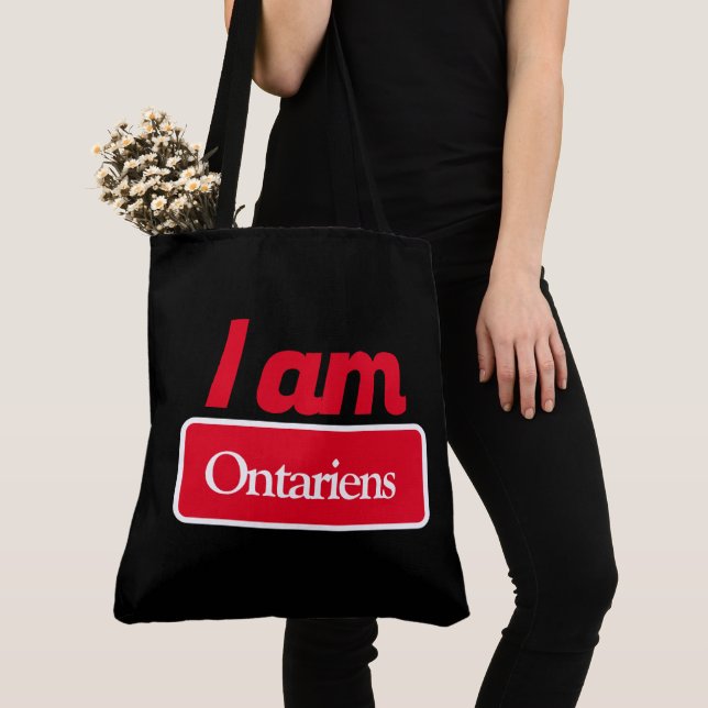 Tote Bag  i am ontariens (Close Up)