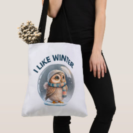 Tote Bag I like winter