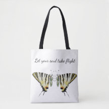 Tote Bag Inspiron Butterfly