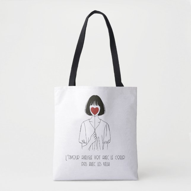 Tote bag “L’Amour Aveugle” (Frente)