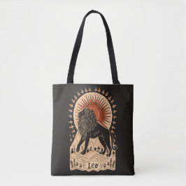 Tote Bag Leo Celestial Zodiac Art