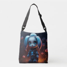 Tote Bag Little girl with beautiful hair