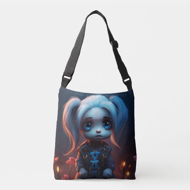 Tote Bag Little girl with beautiful hair (Frente)