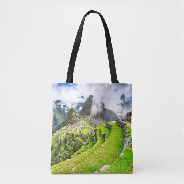 Tote Bag Machu Picchu, Cusco, personalizado com Im (Frente)