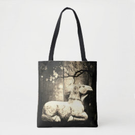 Tote Bag Marble Design