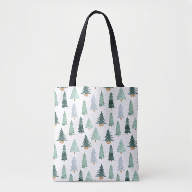 Tote Bag (Medium) - Christmas Pattern  (Frente)