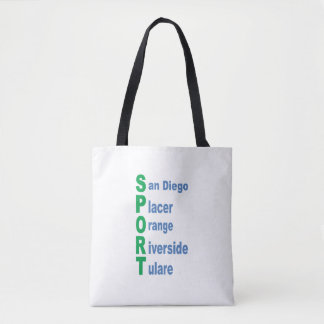 Tote Bag Medium SPORT TURISM CALIFÓRNIA