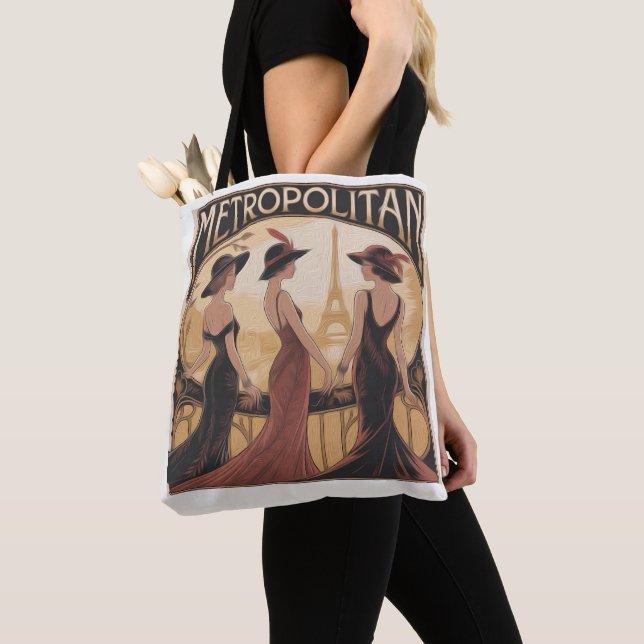 Tote bag  Metropolitan Art Nouveau (Close Up)