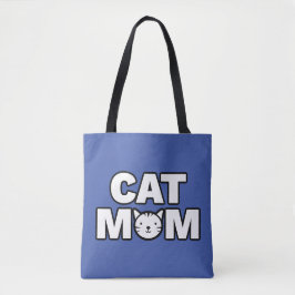 Tote Bag MOM CAT (Azul)
