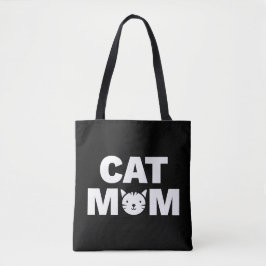 Tote Bag MOM CAT (Preto)
