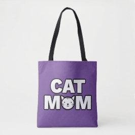 Tote Bag MOM CAT (Roxo)