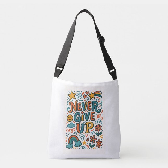 Tote Bag Motivacional Colorida (Frente)