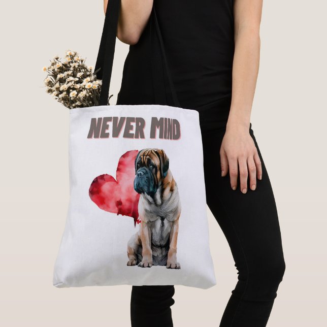 Tote Bag Never mind (Close Up)