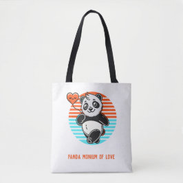 Tote Bag "Panda-monium of Love"