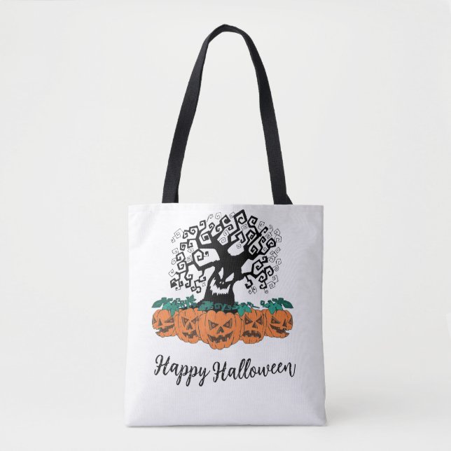Tote Bag para o Halloween (Frente)