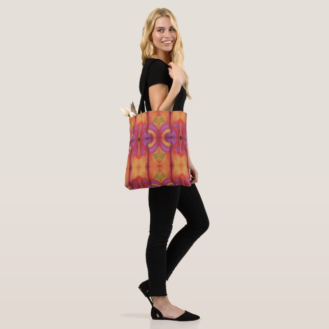 Tote Bag Parrot Tulip Abstrato (No(a) Modelo)