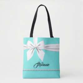 Tote Bag Personalizado Aqua Bold & Bougie Gift