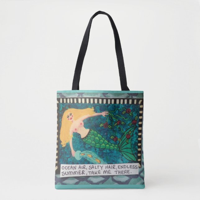 TOTE BAG - praia (Frente)